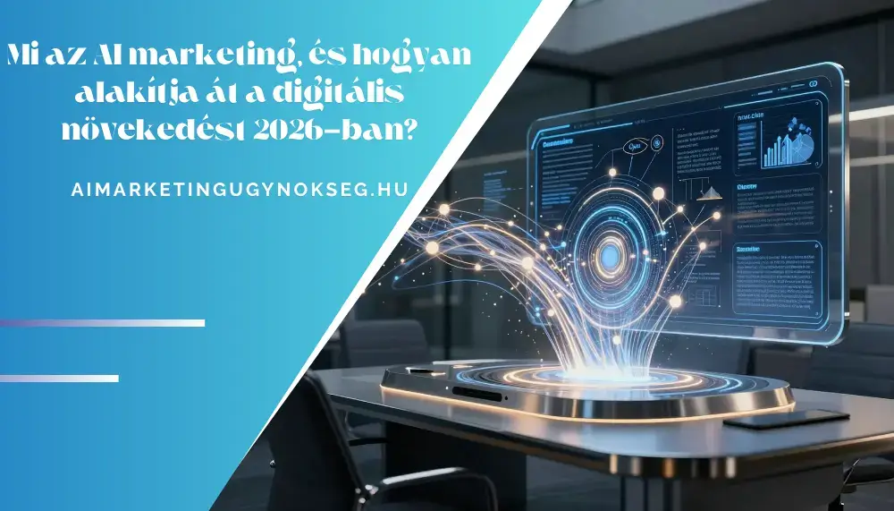 aimarketingugynokseg.hu - Mi az AI marketing, és hogyan alakítja át a digitális növekedést 2026-ban