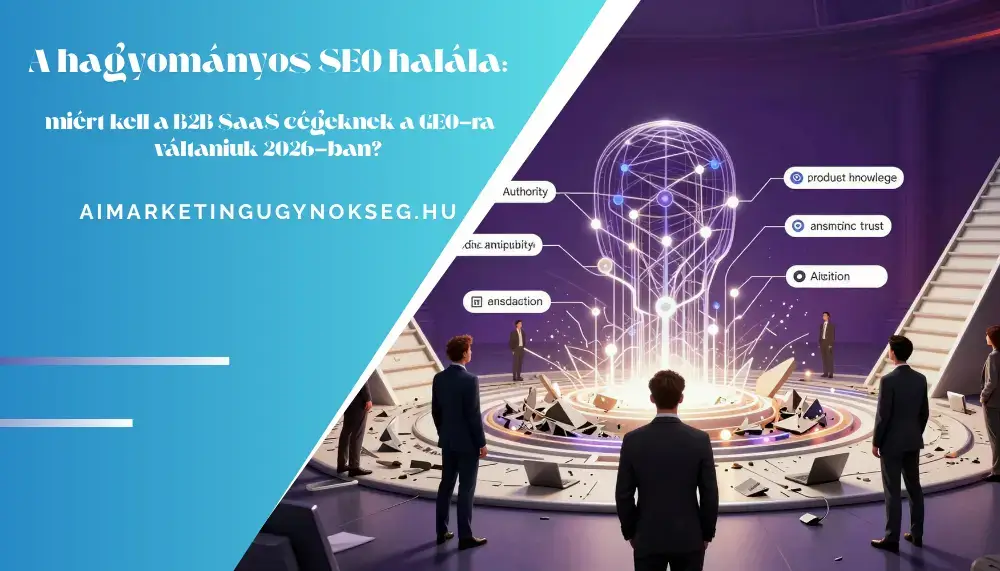 aimarketingugynokseg.hu - A hagyományos SEO halála miért kell a B2B SaaS cégeknek a GEO-ra váltaniuk 2026-ban