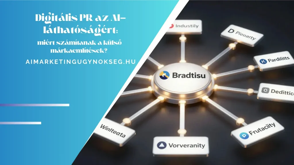 aimarketingügynökség - Digitális PR az AI-láthatóságért miért számítanak a külső márkaemlítések
