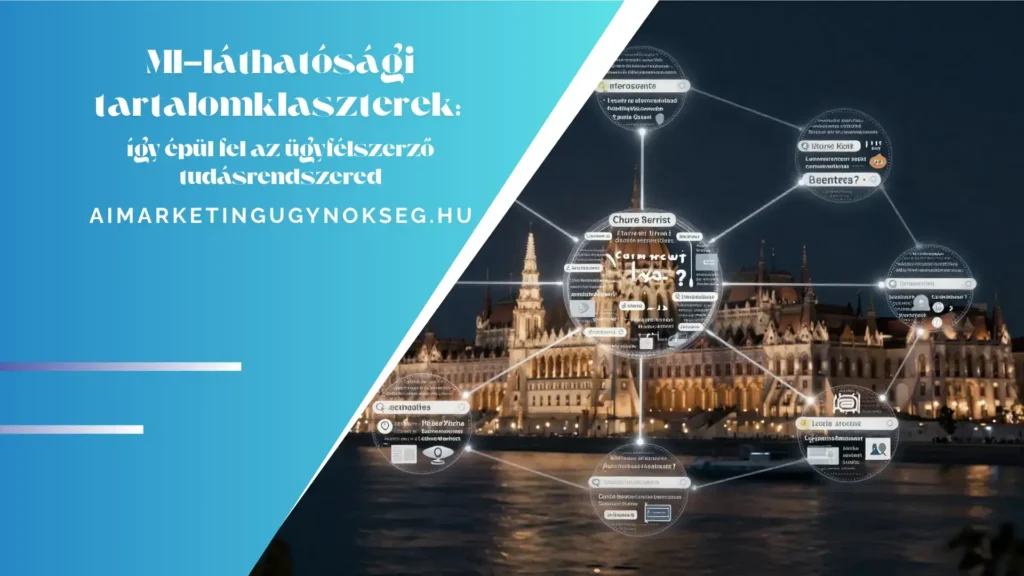 aimarketingügynökség - MI-láthatósági tartalomklaszterek így épül fel az ügyfélszerző tudásrendszered