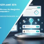 aimarketingugynokseg.hu - AI SEO, GEO and AEO What Is the Difference for Hungarian Companies