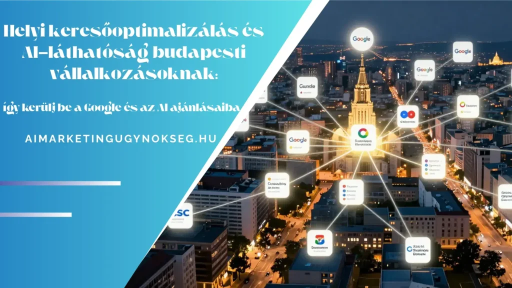 aimarketingügynökség - Helyi ai keresőoptimalizálás és AI-láthatóság budapesti vállalkozásoknak így kerülj be a Google és az AI ajánlásaiba
