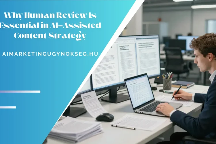 aimarketingügynökség - Why Human Review Is Essential in AI-Assisted Content Strategy