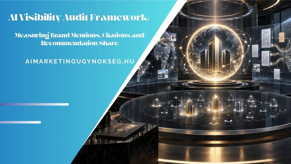 aimarketingügynökség - AI Visibility Audit Framework Measuring Brand Mentions, Citations and Recommendation Share