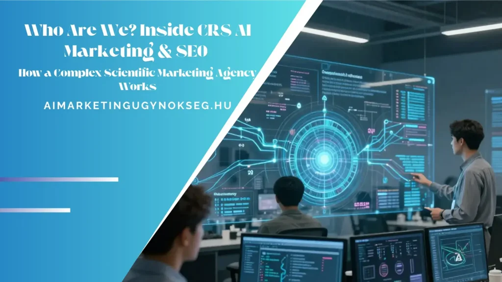 aimarketingügynökség - Who Are We Inside CRS AI Marketing & SEO — How a Complex Scientific Marketing Agency Works