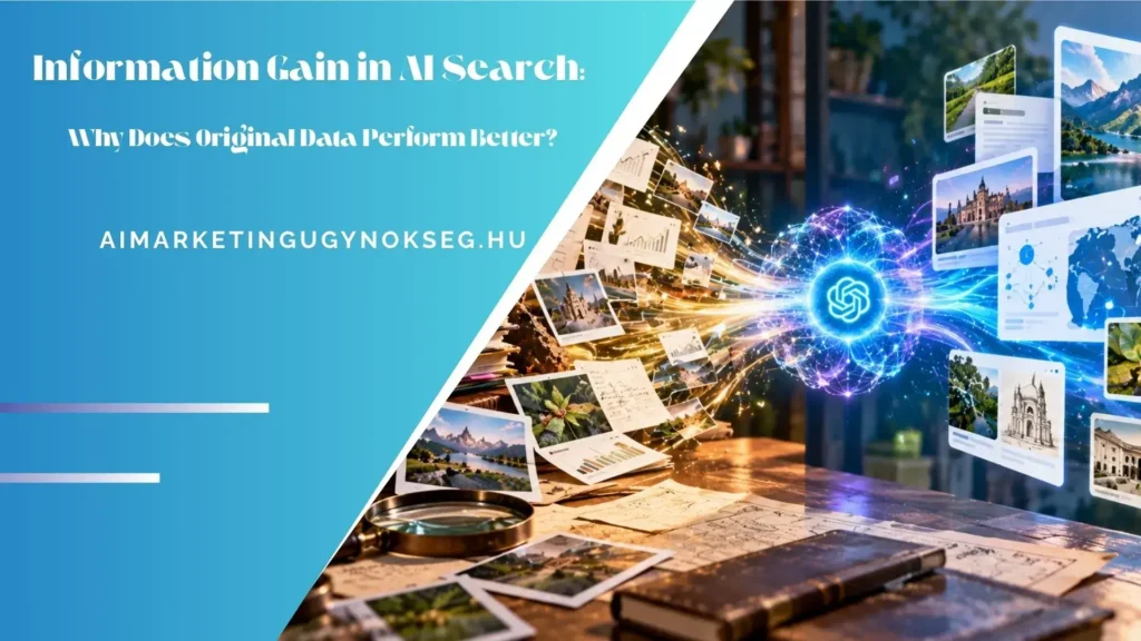 aimarketingügynökség - Information Gain in AI Search Why Does Original Data Perform Better