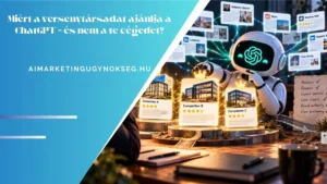aimarketingügynökség - Miért a versenytársadat ajánlja a ChatGPT – és nem a te cégedet