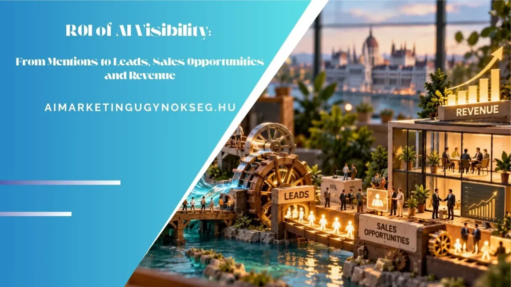 aimarketingügynökség - ROI of AI Visibility From Mentions to Leads, Sales Opportunities and Revenue